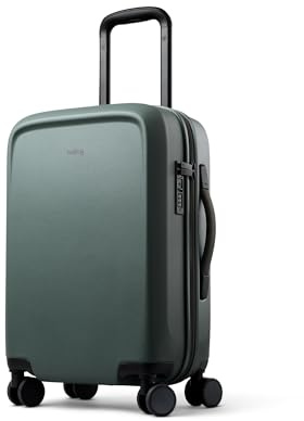 Bellroy Transit Carry-On, Hard Shell Luggage - Everglade | 41L carry-on luggage with a hard shell and removable packing cells for smooth travel
