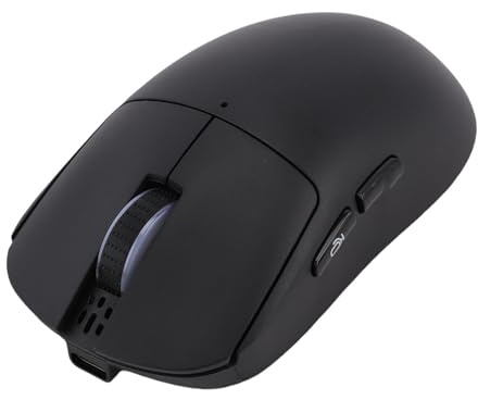 Jectse AI Wireless Mouse for PC Laptop, 6 in 1 Voice Recognition Mouse with AI Chip, Voice Typing, Ergonomic Computer Mouse for Work & Study (Black)