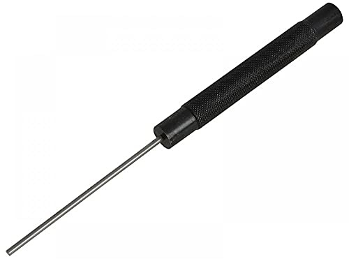 Faithfull Long Series Pin Punch 1/8In Round Head, Black