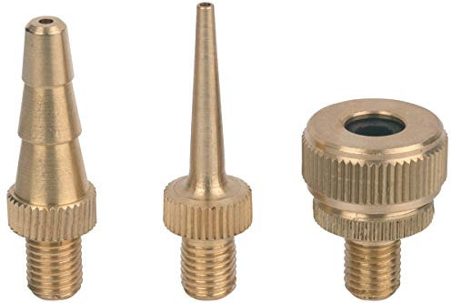 Metabo Venitl-Set (3-teilig, Adapter für Fahrradventil, Ballfüllnadel und Luftmatratze) 0901055769