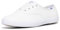 Keds Damen Champion Core LTH Sneaker, Bianco White Leather, 38 EU