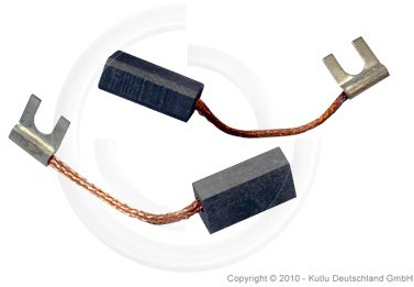 2x Kohlebürsten Kohlestifte für Bosch PWS6000 PWS14-180 GPO12 1508 (1607014106)