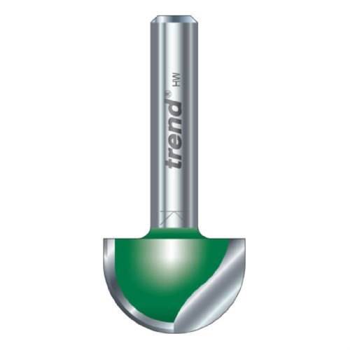 Trend -Radius Cutter 12.7mm Radius x 25.4mm Diameter C058X8MMTC