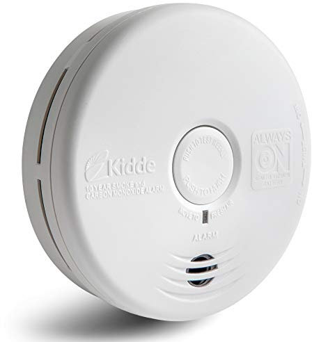 Kidde 21010170 10-Year Sealed Lithium Battery Operated Combination Smoke And Carbon Monoxide Alarm Kidde-21010262