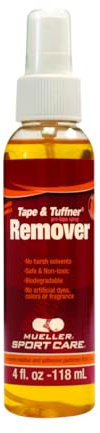 Mueller Tape und Tuffner Remover Spray, Pre-Tape Spray, Entferner Pump Spray, 118ml