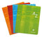 Clairefontaine 63748AMZC - Set mit 2 Vokalbelheften, 48 Blatt, 17 x 22cm, 90g, französische Lineatur, 1 Set, farbig sortiert