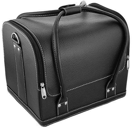 Crisnails® Maletín de Maquillaje Profesional, Organizador de Cosméticos Multiuso, Estuche de Maquillaje (MLE002)