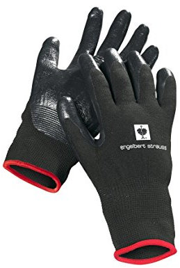 Engelbert Strauss Nitril-Handschuhe Flexible, Farbe:schwarz, Größe:XL