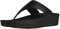 Fitflop Damen Lulu Toe Post-Leather Zehenstütze Sandalen, Schwarz (Schwarz 001), 37 EU