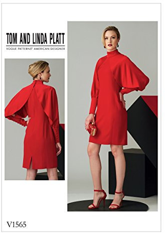 Vogue Patterns Misses Dress, Tissue, Multi-Colour, 20 x 0.5 x 25 cm