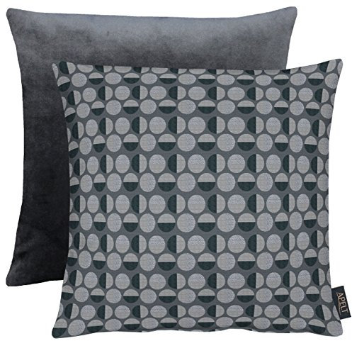 Apelt Kissenhülle, Polyester, Anthrazit, 46 x 46 cm
