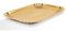 Effe2cart Vassoi in Cartone Oro per Dolci Pasticceria cm 25x35 - pz 48 - kg 5