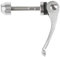 Eigenmarke Sattelstütz Schnellspanner Alu 6x55 mm Silber