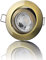 lambado® Premium LED Spot 230V Flach Altmessing - Hell & Sparsam inkl. 5W Strahler warmweiß dimmbar - Moderne Beleuchtung durch zeitlose Einbaustrahler/Deckenstrahler