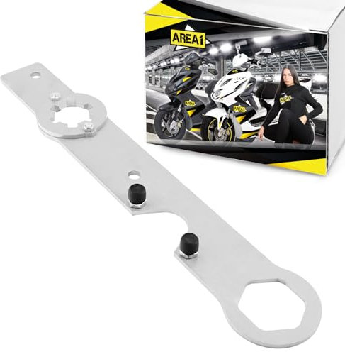 Variomatik Blockierwerkzeug + Kupplungs Haltewerkzeug 50ccm China 2Takt Roller. Kompatibel mit ATU Explorer Race GT50 CPI Keeway Generic AGM Nova Motors Luxxon Mawi Tauris Lifan Benelli 49X(1E40QMB)