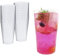 Silverkitchen 20 vasos de plástico transparente de 500 ml, incluye 2 vasos extra, reutilizables, irrompibles, de plástico duro, fabricados en Alemania