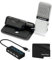 Samson Go Mic Portable Clip-on USB Condenser Microphone (Titanium)- USB 2.0 Hub with Individual LED lit Power Switches + Cleaning Cloth – Deluxe Bundle Great for Podcasting and Field Recording