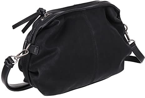 Denim TOM TAILOR - Ayana, Damen, Umhängetasche, one size, Schwarz, 34x10x18,5 cm