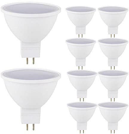 10 Stück MR16 GU5.3 7W LED Lampen Warmweiß 3000K OUKAIDE Scheinwerfer MR16 70W Äquivalent,LED Spot GU5,3 Reflektor MR16 700LM AC 85-265V Nicht dimmbar