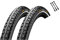 2er Set Continental Fahrradreifen Ride Tour Reflex 28 Zoll (42-622) auswählbar mit Schläuchen + 3 MSZweirad Metall Reifenheber (28 x 1,60, Ohne Schläuche)