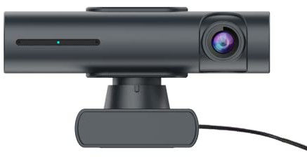 Project Telecom Hawk AI 4K Auto Tracking PTZ Webcam, Streaming with Dual Microphones, Gesture Control, Wired USB-A/C, Compatible with Microsoft Teams, Zoom, Cisco Webex