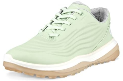ECCO Womens W LT1 Lace Waterproof Golf Shoes - Matcha - UK 7.5