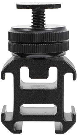 UKCOCO 2 Sätze Blitzschuhbasis Mit Drei Köpfen Kamerastativ Blitzschuhadapter Blitzschuh-telefonhalterung Blitzschuh-adapter Kamerahalterung Aluminiumlegierung Flash-schuhe Schrauben
