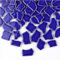 Carreaux de mosaïque en céramique irrégulière, 500 g, 2 à 4 cm, pierres pour bricolage, loisirs créatifs, décoration murale d'intérieur (bleu marine)