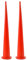 TopHomer 30 cm Silikonkegel-Düsen, 2 Stück Kunststoff-Kegeldüsen, rote Fugendüsenspitze, Applikator, Kartuschenpistole, Verlängerungsspitzen, Fugendüsen-Applikator für Wurstkartuschenpistole (A)