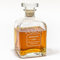 Edle Whiskykaraffe mit Gravur | Gütesiegel | Personalisierte Whiskeykaraffe | 700ml | Spülmaschinenfeste Gravur | Schnapsdekanter für Vodka Wein Gin Rum Bourbon Grappa | Geschenke für Männer