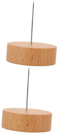 BESTonZON 2St Puppenständer puppen zubehör puppenzubehör Häkelnadeln aus Holz Spielzeug-Babypuppe Showregal Ton Puppendisplay-Unterstützung praktische Puppenhalterung beweglich Lagerregal