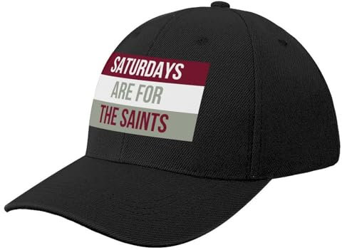 SUSIAOE Basecap Samstage sind für die Saints - Aquinas College Baseball Cap Bommelmütze Derbymütze Trucker Cap Designermütze Herrenmütze Damen