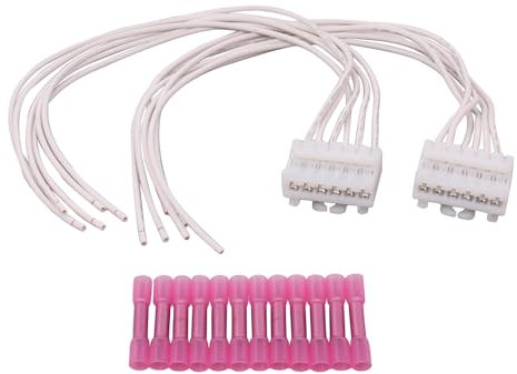 Rücklicht Kabelbaum Rückleuchte Stecker Kabel Heckleuchte Kabelsatz Hecklicht Steckverbinder für Jumper Nemo Boxer Bipper Ducato 250 Punto Bravo Doblo Idea Seicento 187 Brava Lybra Musa Y Ypsilon 843