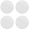 Table Passion - Coffret de 4 dessous de verre Marbre blanc 10 cm