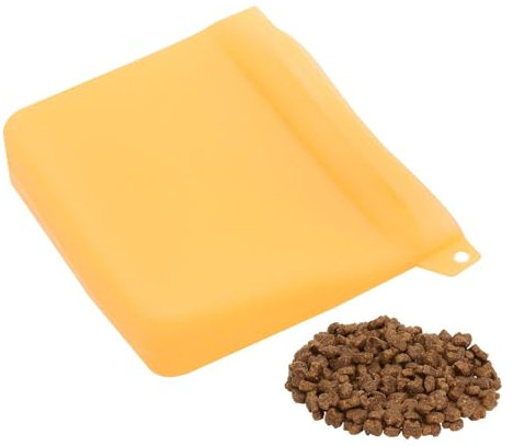 Sacs à friandises en silicone pour chien – Sac à friandises à fermeture facile pour le dressage du chiot | Pochette de dressage en silicone | Pochette à friandises pour chien ou promenade du chien,