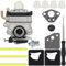 Kit carburateur pour Honda GX22 GX31 FG100, 16100-ZM5-803 16100-ZM5-A95 compatible avec moteurs de motoculteur HHE31C HHT31S UMK431