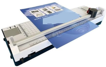 ZKLGS Laminiergerät, Laminiergerät, Schneidemaschine, Heiß-/Kalt-Laminiergerät, Zwei Rollen, A4-Format, Dokument-/Fotolaminator für Fotos und Dokumente in Schule,Büro und Zuhause