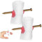 ERINGOGO 2 Stück Plastikfingernägel Streich scherzen Stift Kleiner Finger mit blutig Halloween Dekoration Halloween Scherzartikel Halloween Trick Nagel im Finger Halloween-Trick-Requisiten