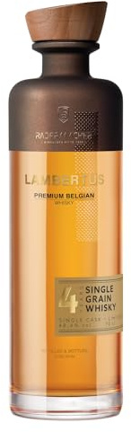 Lambertus Single Cask 4 Jahre | Belgischer Single Grain Whisky | Einzelfassabfüllung | 48,4% vol | 0,7l | Inkl. Geschenkbox