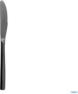 COMAS 6102 Tafelmesser BARCELONA SCHWARZ Edelstahl 18/10 / PVD-Beschichtung/Black-Finish