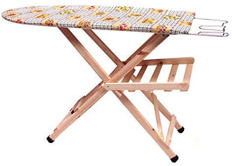 ASSE DA STIRO, in legno naturale, robusto e maneggevole.