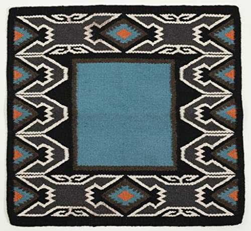 WESTRIDE Westernpad by Franck Perret Nebraska blau/schwarz 86x91cm