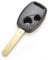 Multibao 2 Buttons Uncut Blade Remote Car Key Shell For Honda Jazz Civic Accord CRV FRV HRV Stream Fob Case Cover