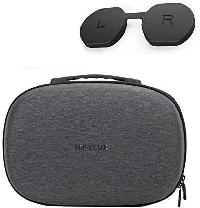 HMHAMA Hard Carrying Case Compatible with PS VR2 Headset and Controller Accessories, Travel Storage Bag Organizer with Lens Cover for Playstation VR2 Protective Case
