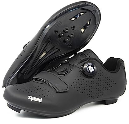 Hixingo Fahrradschuhe Herren Damen MTB Radsportschuhe Rennradschuh Mountainbike Schuhe Sneaker Atmungsaktive Outdoor-Radschuhe Fahrrad Indoor Spin MTB Schuhe