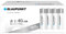 BLAUPUNKT AA Piles alcalines, Paquet de 40, idéales pour Les horloges murales et Les télécommandes, LR6BPO/40CB