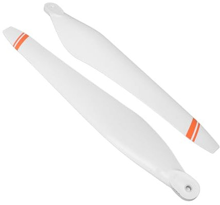 Faltbare Drohnenpropeller, Kompakte Leistungsstarke Carbon-Propeller für Landwirtschaftliche Drohnen, weiß, 1 Paar Geräuscharm für X9 Plus Power Kit (CCW)
