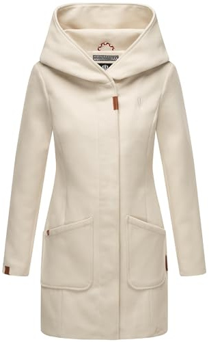 MARIKOO Maikoo - Cappotto invernale da donna con cappuccio, parka invernale, taglie XS-XXL