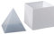 Moule pyramidal en résine époxy de 12 cm - Ornements faits à la main - Bijoux en silicone - Décoration d'intérieur - Outil de moulage