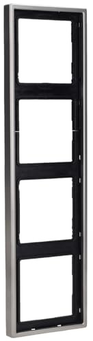 JUNG ES2984 Rahmen 4-fach Edelstahl Serie LS